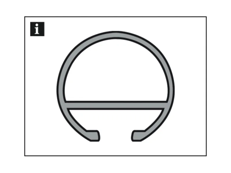 Gardinia Gardinenstange Chicago mit Innenlauf I Ø 20 mm Schwarz - Matt 240 cm