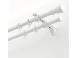 Sale Gardinia Gardinenstange Chicago Ø 20 mm 240 cm Weiß