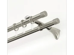 Gardinia Gardinenstange Memphis mit Innenlauf I Ø 16 mm 200 cm