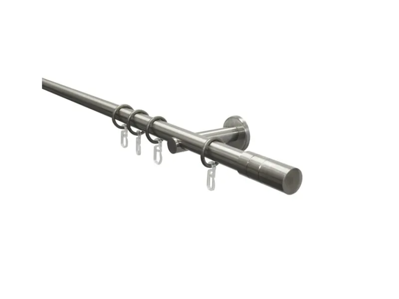 Gardinia Gardinenstangen-Set Zylinder Ø 20 mm optik 200 cm