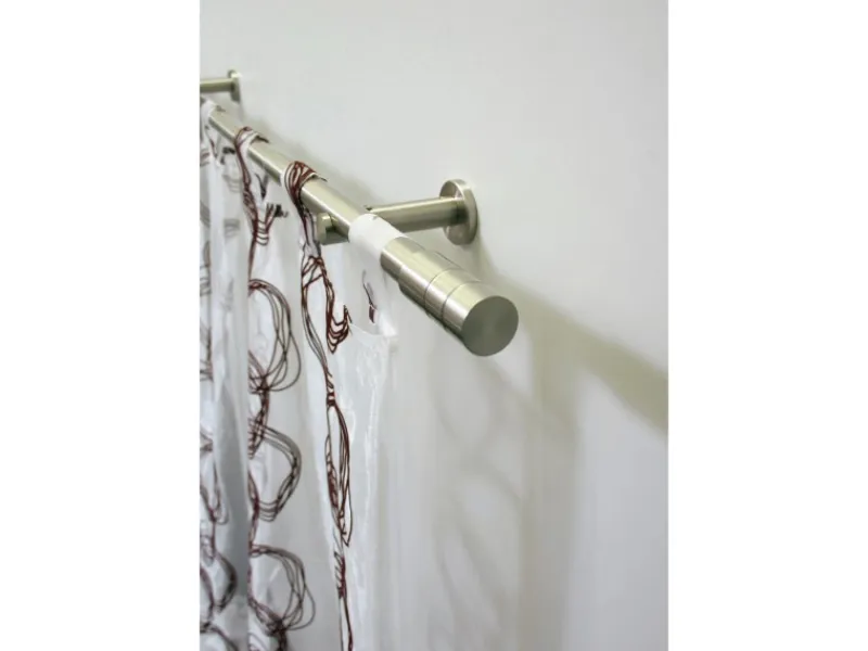 Gardinia Gardinenstangen-Set Zylinder Ø 20 mm optik 200 cm