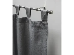 Gardinia Gardinenstangen-Set Kos Ø 16/19 mm Ausziehbar 120-210 cm Edelstahl