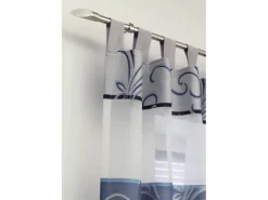 Hot Gardinia Gardinenstangen-Set Ellipse Ø 16/19 mm Edelstahl-Optik 190 cm - 340 cm