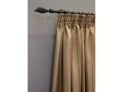 Online Gardinia Gardinenstangen-Set Flame Ø 13/16 mm 130 cm - 240 cm Schwarz