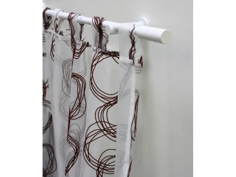 Gardinia Gardinenstangen-Set Kreta Zylinder Ø 16/19 mm 190 cm - 340 cm