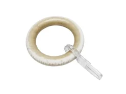 Discount Gardinia Holz-Ringe Country Ø 25 mm Castell 10-er Pack Eiche