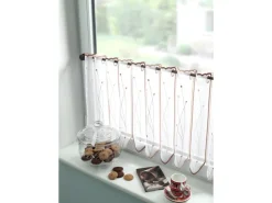 Best Gardinia Holz-Träger für Vitragestange Montana Ø 11 mm Kiefer/Natur