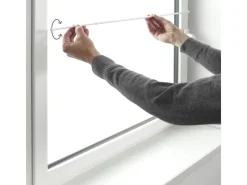 Gardinia Klemmstange Ø 6/8 mm Weiß 90 cm - 120 cm 2-er Pack