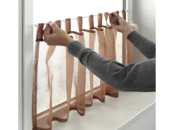 Gardinia Klemmstange Ø 6/8 mm Weiß 90 cm - 120 cm 2-er Pack