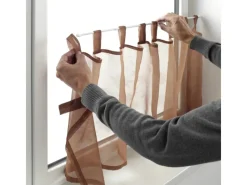 Gardinia Klemmstange Ø 6/8 mm Weiß 35 cm - 45 cm 2-er Pack