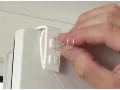 Gardinia Klemmträger EasyClick Weiß 2-er Pack