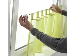 Discount Gardinia Klemmvitrage Ø 10/12 mm 45 cm - 75 cm Silber