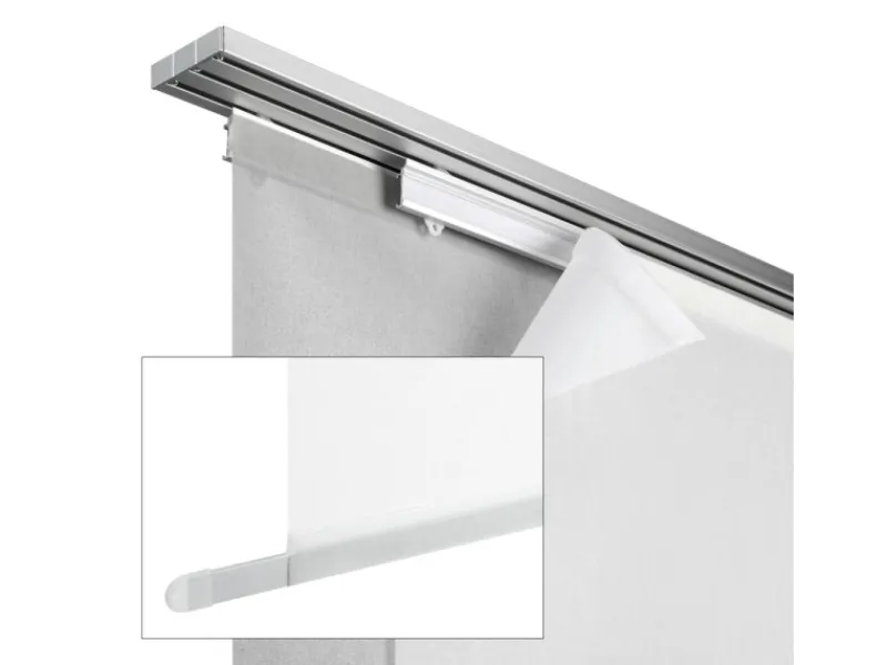 New Gardinia Paneelwaagen Silber 60 cm