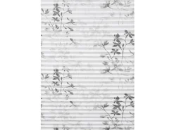 Gardinia Plissee Bella Blätter 50 cm x 130 cm Weiß