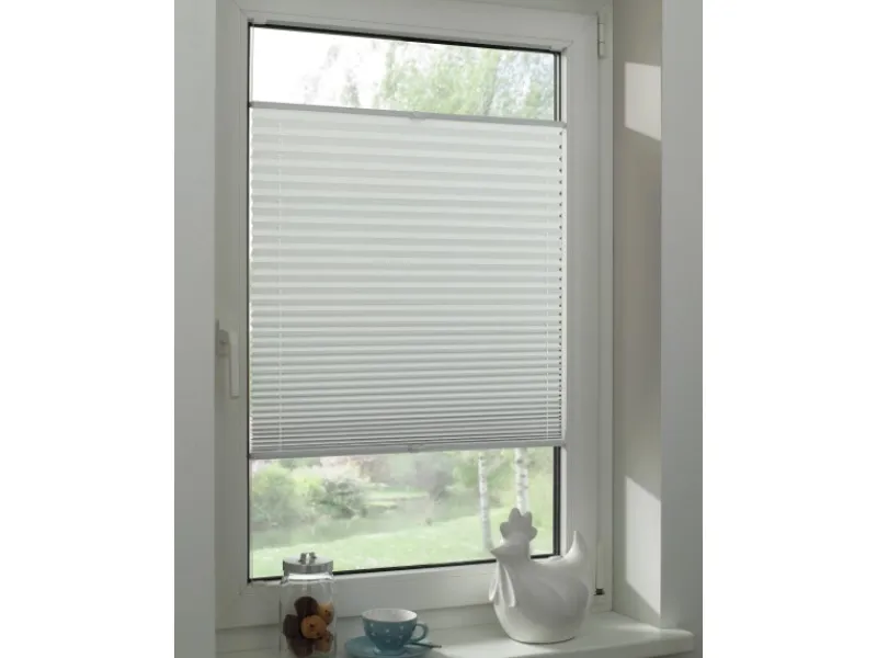 Discount Gardinia Plissee Concept Thermo 80 cm x 130 cm Weiß