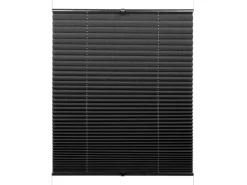 Gardinia Plissee Concept Tageslicht 80 cm x 210 cm Schwarz