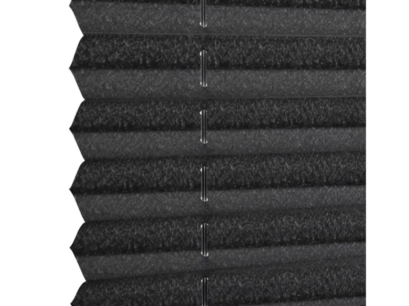 Gardinia Plissee Concept Tageslicht 80 cm x 210 cm Schwarz