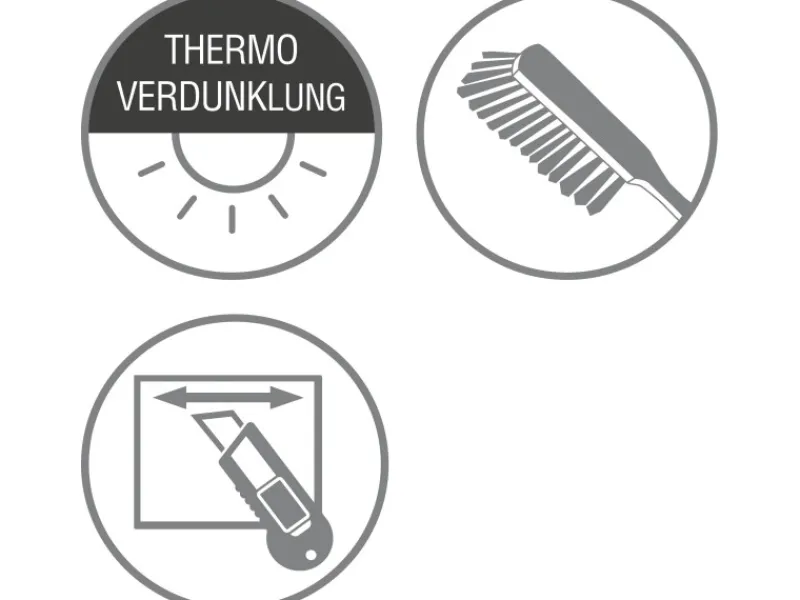 Gardinia Plissee Concept Thermo 70 cm x 130 cm