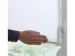 Hot Gardinia Plissee Solo mit Saugnäpfen 40 cm x 130 cm Weiß