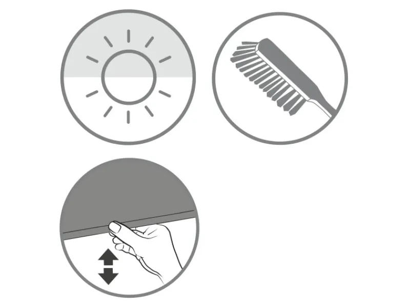 Discount Gardinia Rollo Comfort Move 75 cm x 150 cm Grün