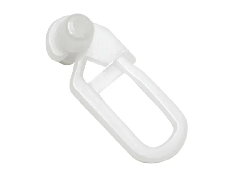 Gardinia Rollringe mit Faltenlegehaken für Paros 20 Stück Weiß