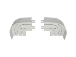 New Gardinia Rundbogen P2Ü Weiß 13,5 cm x 13,5 cm 2-er Pack