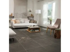 Gardinia Schiebevorhang Flame Weiß 60 cm x 300 cm