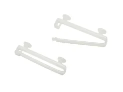 New Gardinia Schlaufengleiter Weiß 10-er Pack