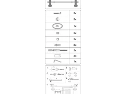 Gardinia Seilspanngarnitur Pavo Chrom 5 m