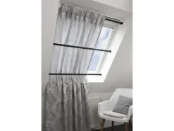 New Gardinia Spannstange Ø 23/26 mm Schwarz 60 cm - 100 cm