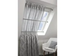 Discount Gardinia Spannstange Ø 23/26 mm -Optik 125 cm - 220 cm Nickel