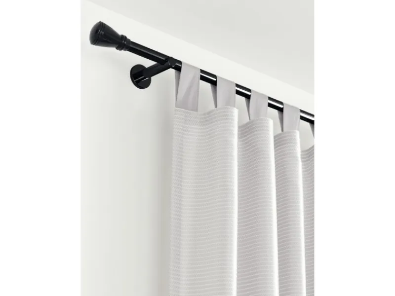 New Gardinia Träger Chicago für Ø 20 mm offen Schwarz 8 cm