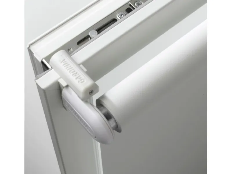 Gardinia Universal-Klemmträger Metall Weiß 2-er Pack