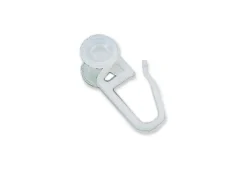 Online Gardinia U-Rollringe Weiß 20-er Pack