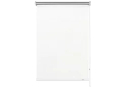 Hot Gardinia Verdunkelungsrollo Thermo Streifen 92 cm x 180 cm Weiß