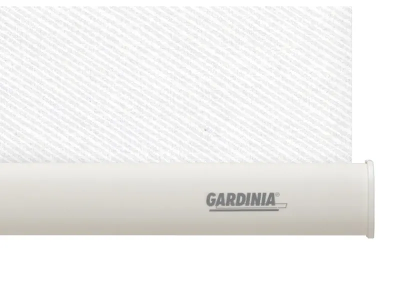 Hot Gardinia Verdunkelungsrollo Thermo Streifen 92 cm x 180 cm Weiß