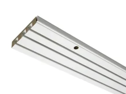 Gardinia Vorhangschiene 3-läufig GE3 Weiß 150 cm