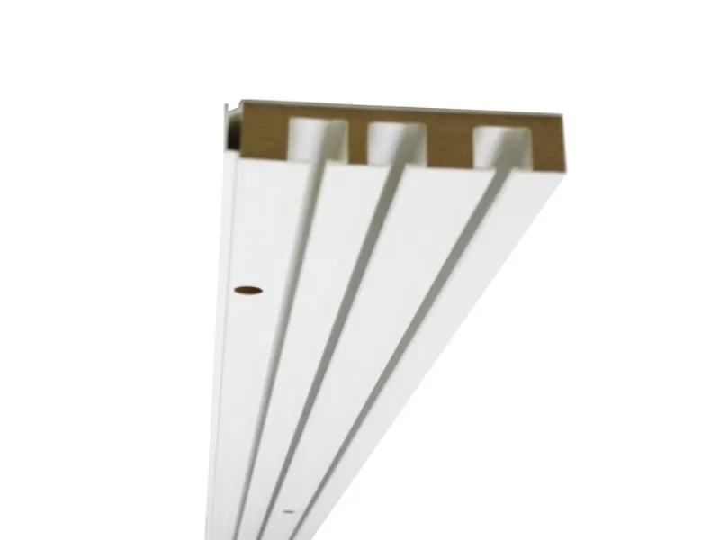 Gardinia Vorhangschiene 3-läufig GE3 Weiß 150 cm