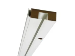 Gardinia Vorhangschiene 1-läufig GE1 Weiß 180 cm