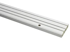 Gardinia Vorhangschiene 3-läufig GE3 Weiß 180 cm