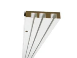 Gardinia Vorhangschiene 3-läufig GE3 Weiß 180 cm