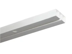 Hot Gardinia Vorhangschiene 1-läufig Slim Line Weiß 300 cm