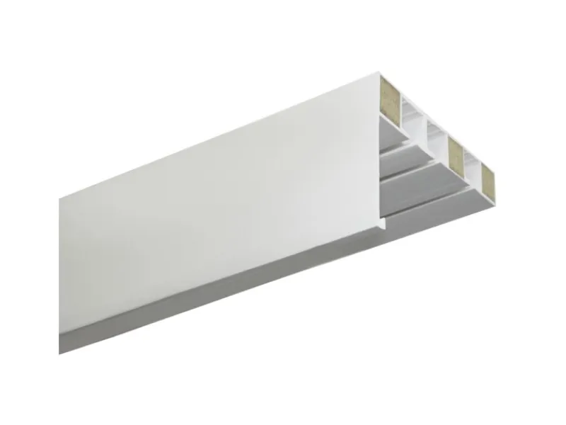 Gardinia Vorhangschiene P2Ü Weiß 210 cm