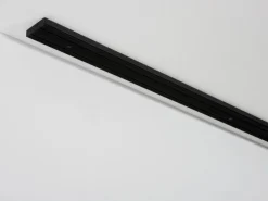 Gardinia Vorhangschienen-Set 2-Lauf Schwarz 210 cm