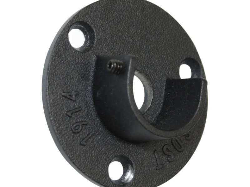 Gardinia Wandlager Industrial Home Ø 25 mm Schwarz