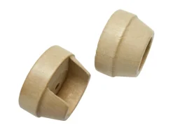 Best Gardinia Wandlager Lugano für Ø 28 mm 2-er Pack Natur