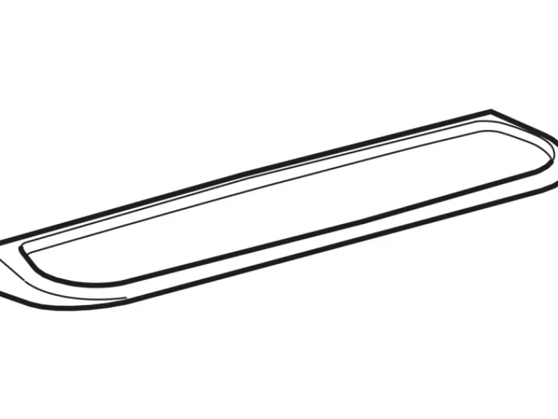 Clearance Geberit Wandablage 50 x 14 cm Renova Alpinweiß