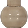 Outlet Glas Vase Braun 25,5 cm x Ø 22,75 cm