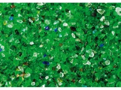 Scherf Glassplitt Garten-Grün 4 - 8 mm 10 kg PE-Sack