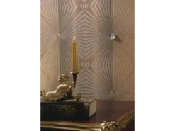 Glööckler Vliestapete Imperial Rauten mit Krönchen